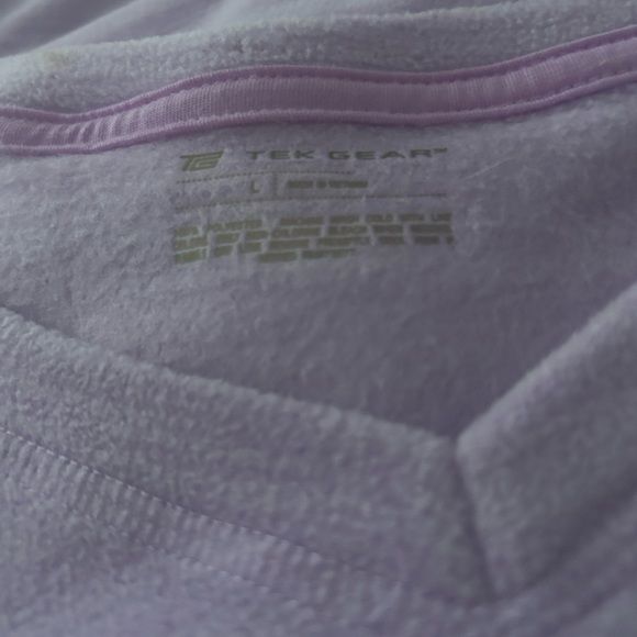 Tek Gear Lavender Fleece Pullover - Picture 2 of 5